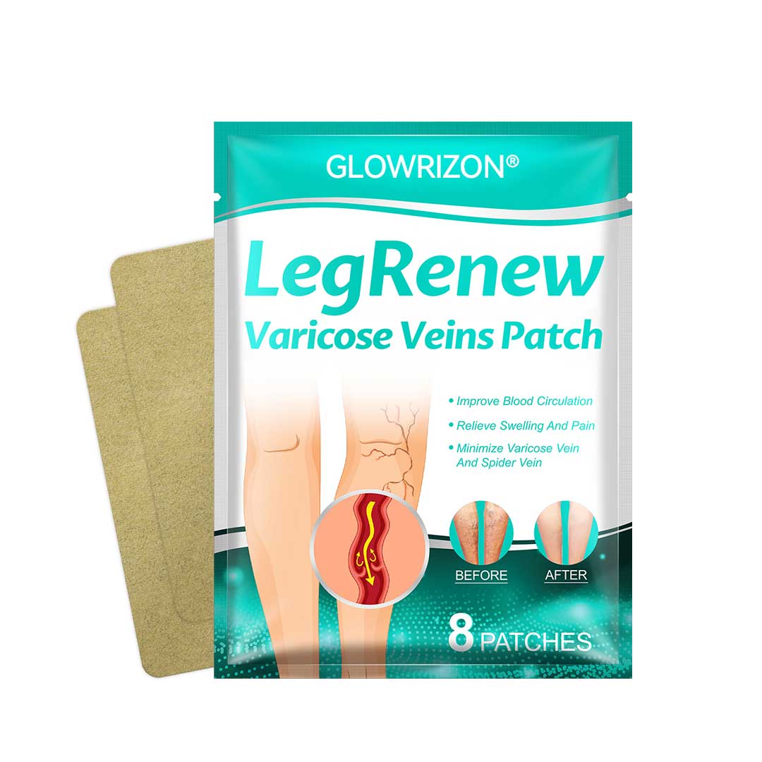 Erase Varicose Veins and Leg Pain Fast—Glowrizon® LegRenew Patch with 80% Off Today Only!